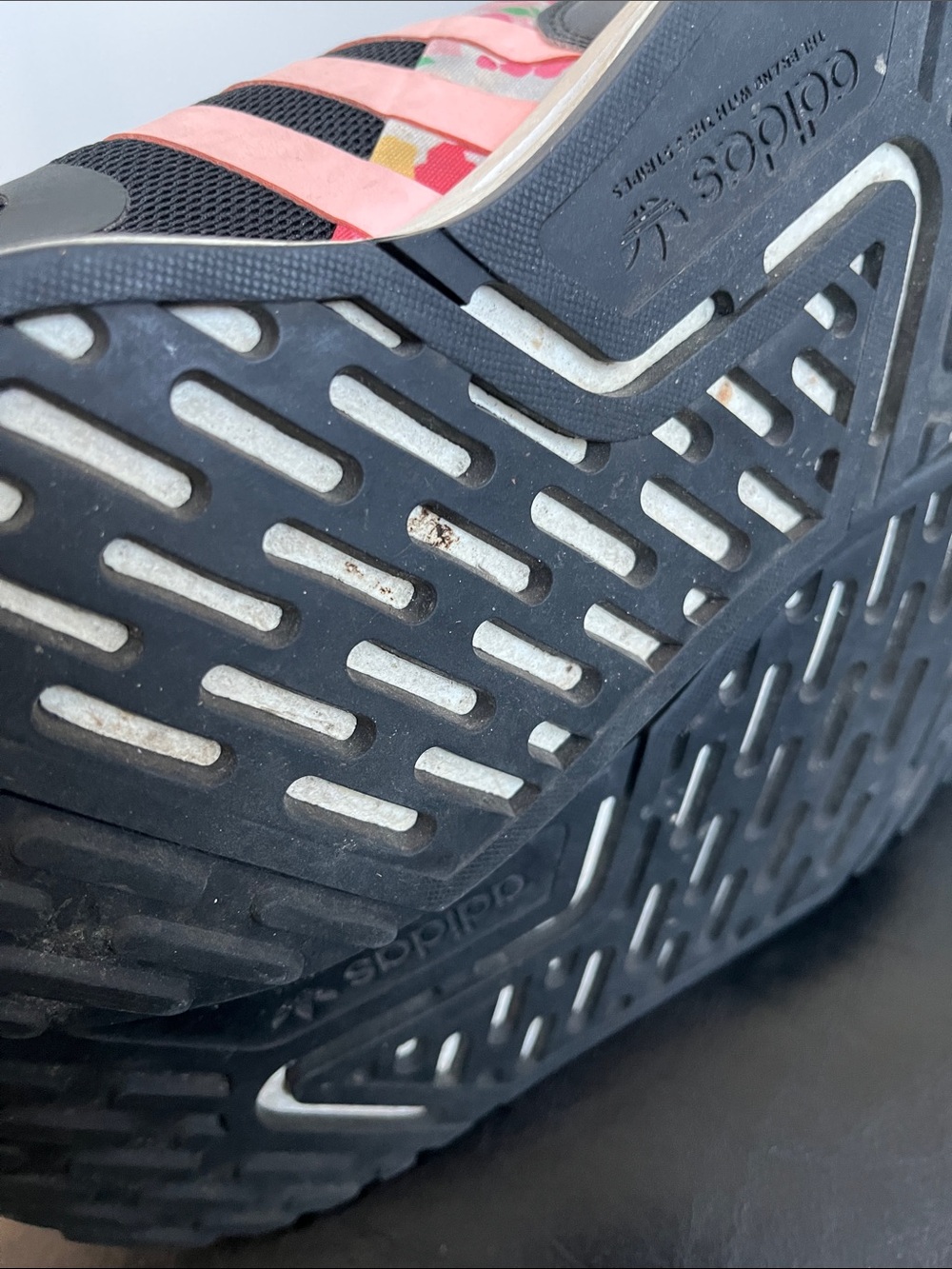 Adidas Black & Pink Running Sneakers - Picture 9 of 16